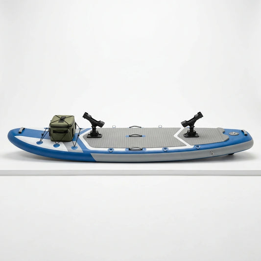 Angler Elite 12ft Inflatable Fishing SUP — Extra Wide 34" Stability Platform